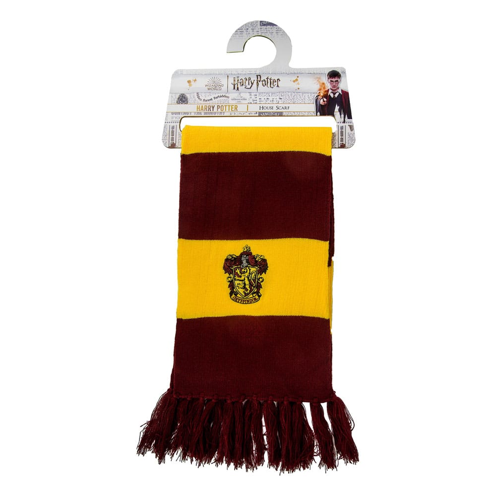 Harry Potter Scarf Gryffindor Bold Stripes (Hanger) 160 cm - MangaShop.ro
