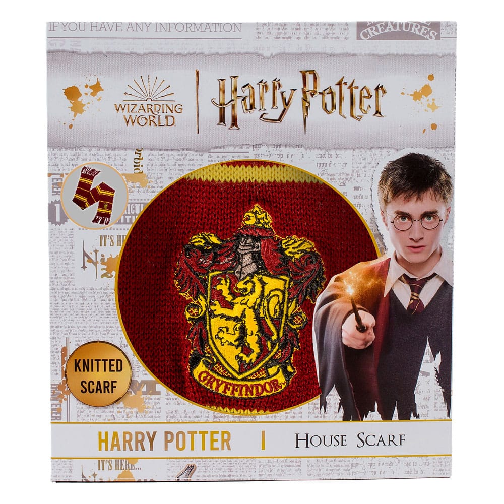 Harry Potter Scarf Gryffindor Thin Stripes (Boxed) 160 cm - MangaShop.ro