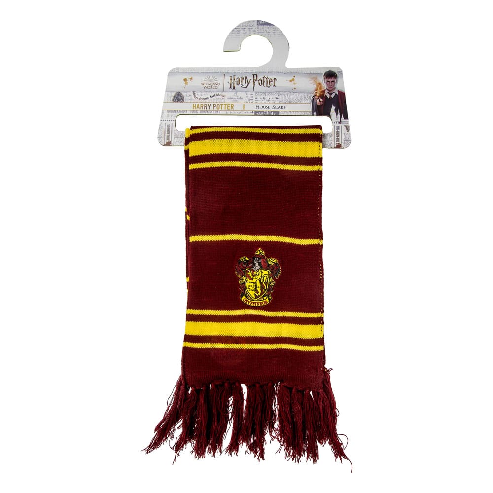 Harry Potter Scarf Gryffindor Thin Stripes (Hanger) 160 cm - MangaShop.ro