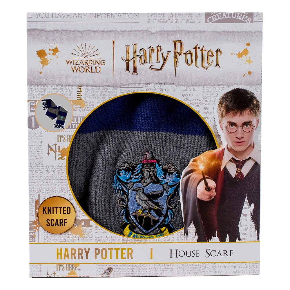 Harry Potter Scarf Ravenclaw Bold Stripes (Boxed) 160 cm - MangaShop.ro