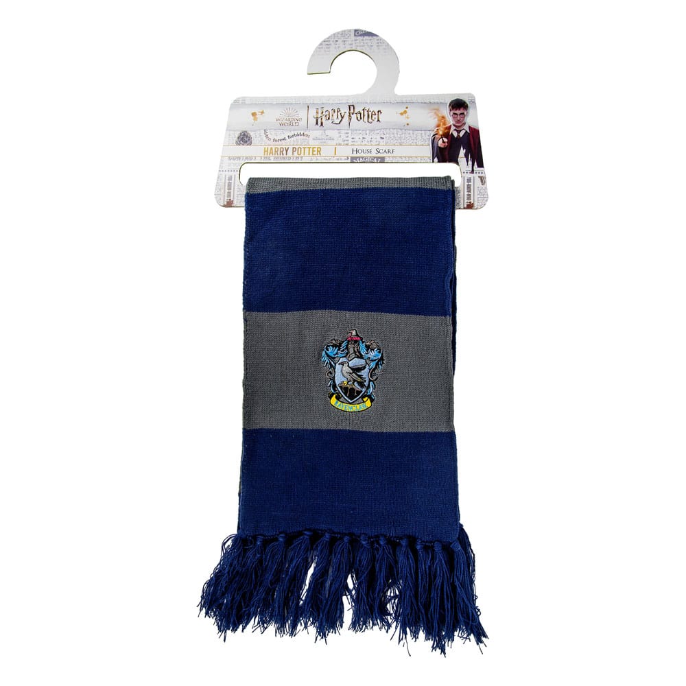 Harry Potter Scarf Ravenclaw Bold Stripes (Hanger) 160 cm - MangaShop.ro