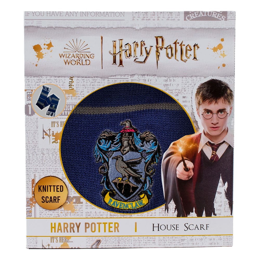 Harry Potter Scarf Ravenclaw Thin Stripes (Boxed) 160 cm - MangaShop.ro