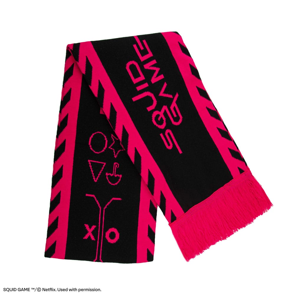 Squid Game Scarf, Beanie, Gloves Set Squid Game - MangaShop.ro