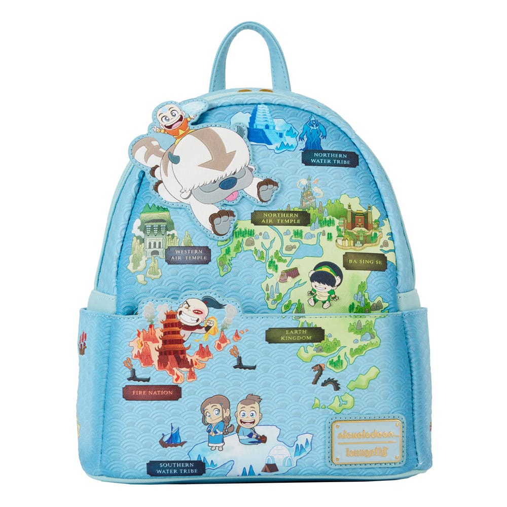 Avatar: The Last Airbender by Loungefly Backpack Map - MangaShop.ro