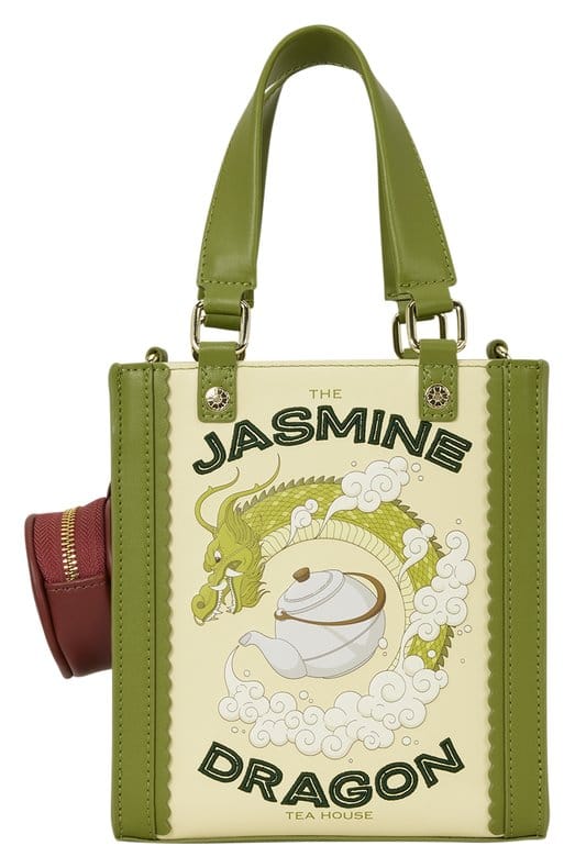 Avatar: The Last Airbender by Loungefly Canvas Tote Bag with Coin Purse Jasmine Dragon - MangaShop.ro