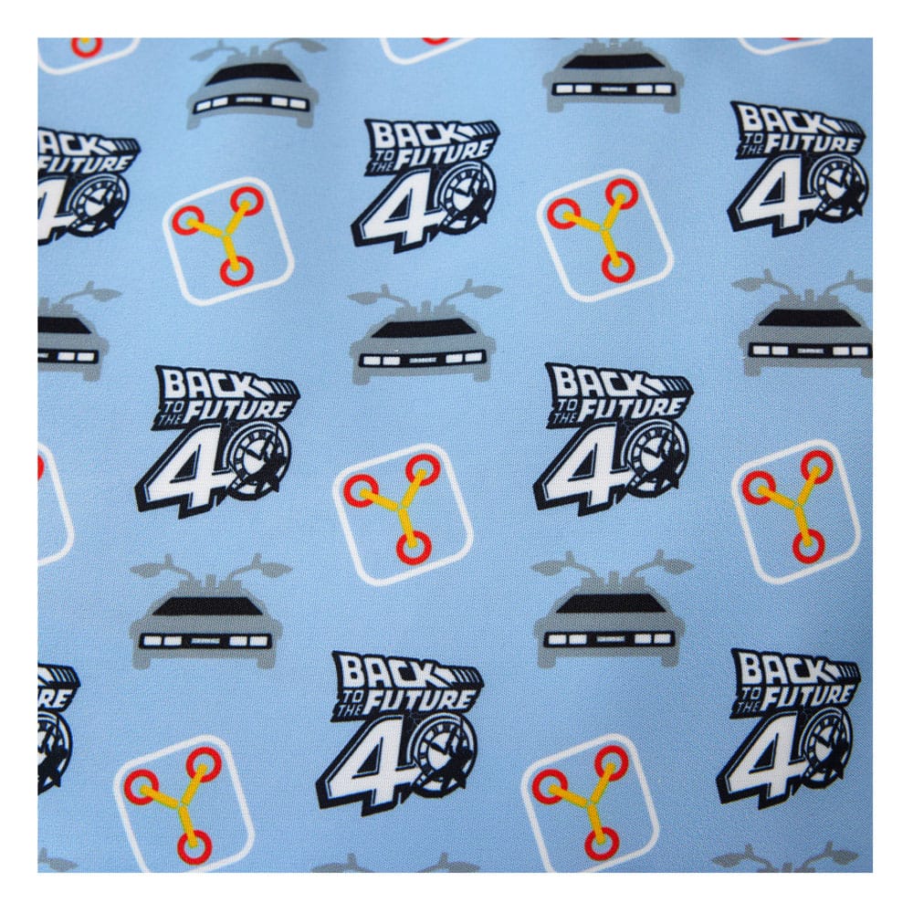 Universal by Loungefly Full-Size Nylon Backpack Back to the Future 40th Anniversary - MangaShop.ro