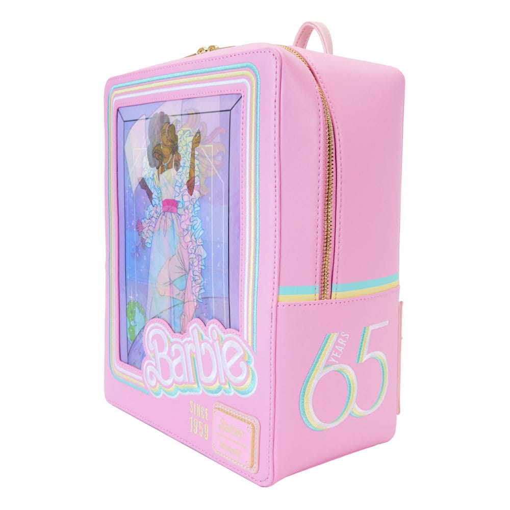 Mattel by Loungefly Backpack Mini Barbie 65th Anniversary Doll Box - MangaShop.ro