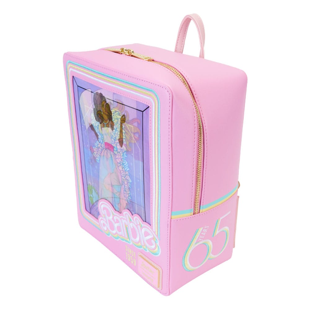 Mattel by Loungefly Backpack Mini Barbie 65th Anniversary Doll Box - MangaShop.ro