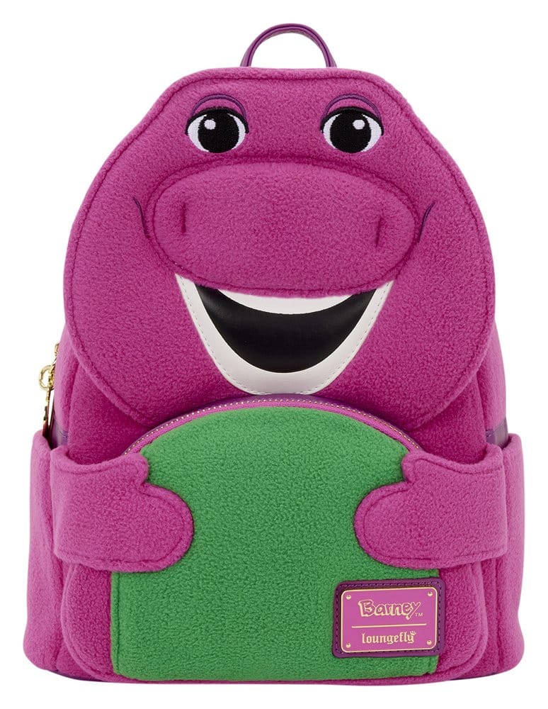 Mattel by Loungefly Mini Backpack Barney - MangaShop.ro