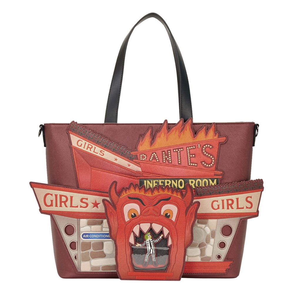 Beetlejuice by Loungefly Canvas Tote Bag - MangaShop.ro