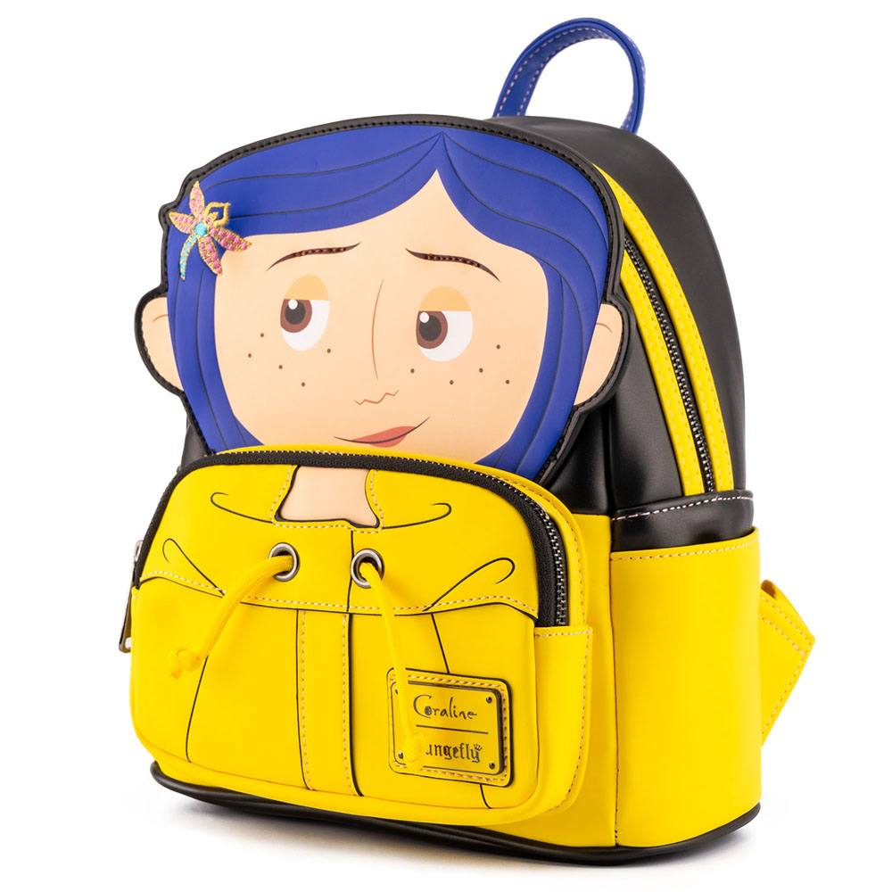 Coraline by Loungefly Backpack Laika Coraline Rain Coat Cosplay - MangaShop.ro