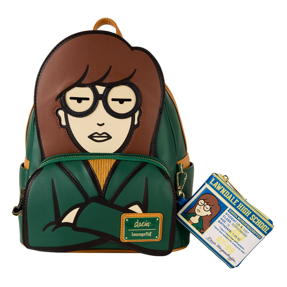 Viacom by Loungefly Mini Backpack with Coin Bag Daria - MangaShop.ro