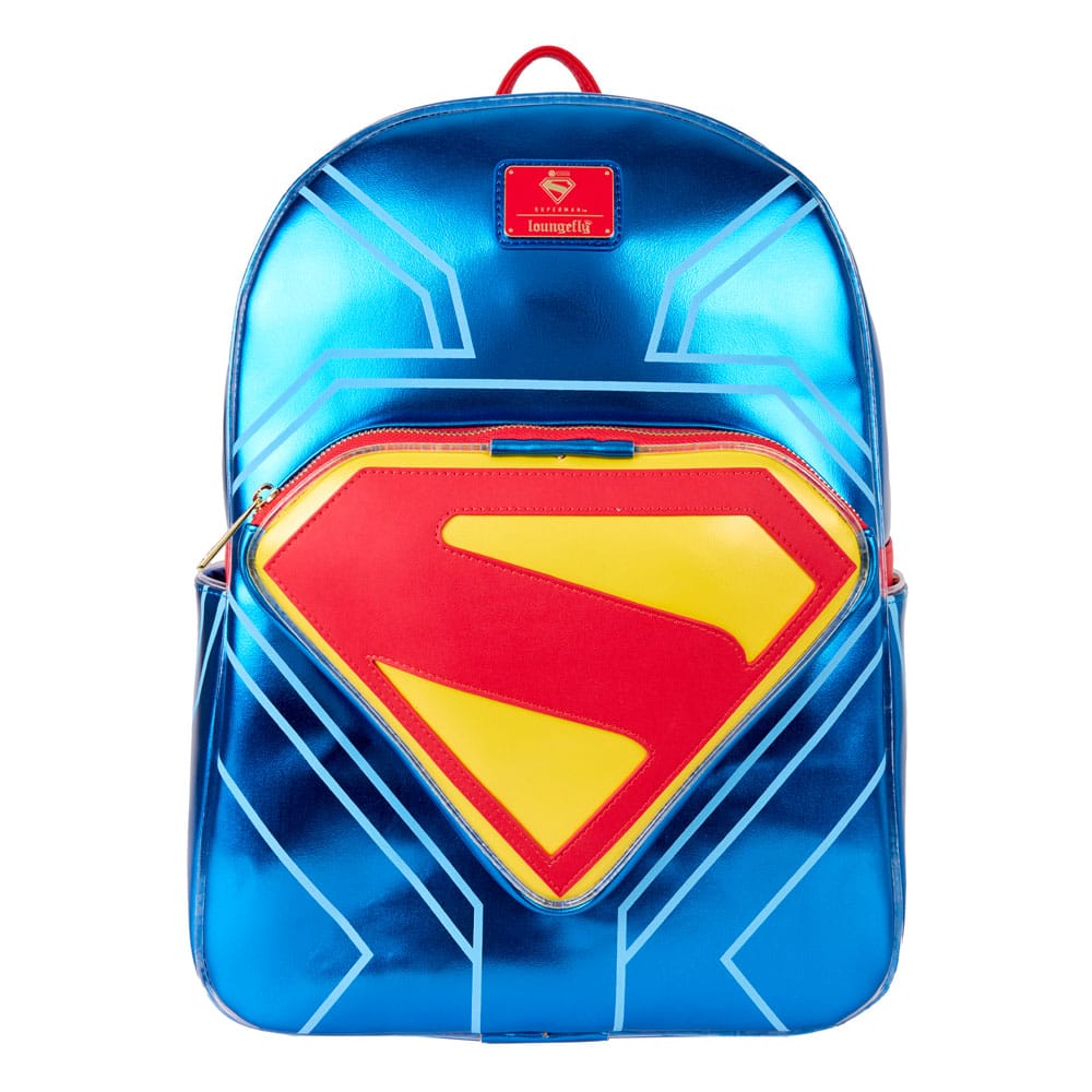 Warner Bros by Loungefly Full-Size Backpack Superman - MangaShop.ro