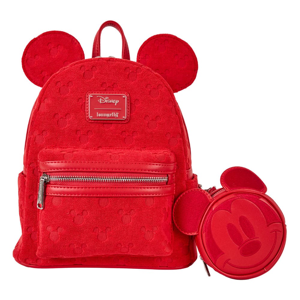 Disney by Loungefly Backpack Mickey Ears Burnout - MangaShop.ro