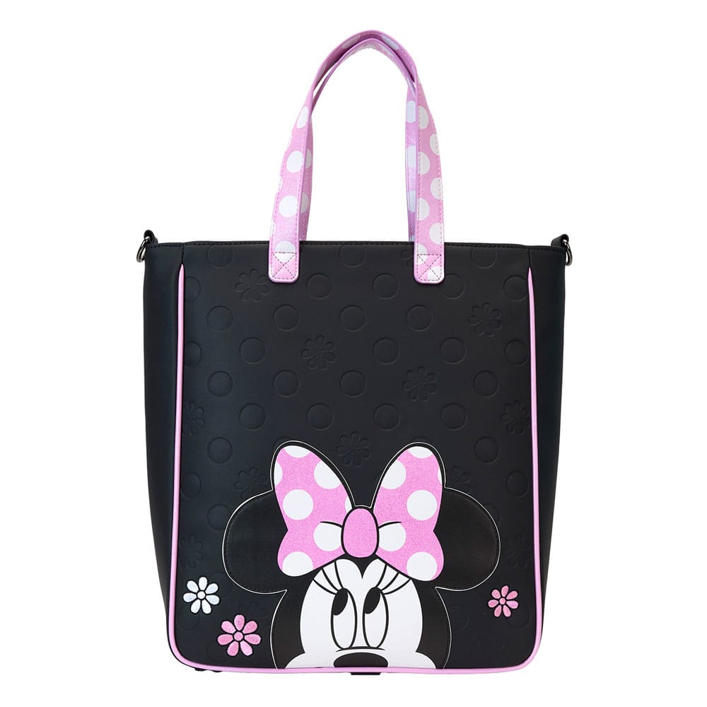 Disney by Loungefly Crossbody with Coin Bag Minnie Floral Rock the Dots - MangaShop.ro