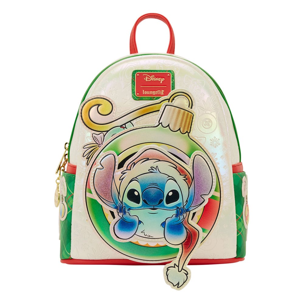 Disney by Loungefly Mini Backpack Lilo and Stitch Holiday - MangaShop.ro