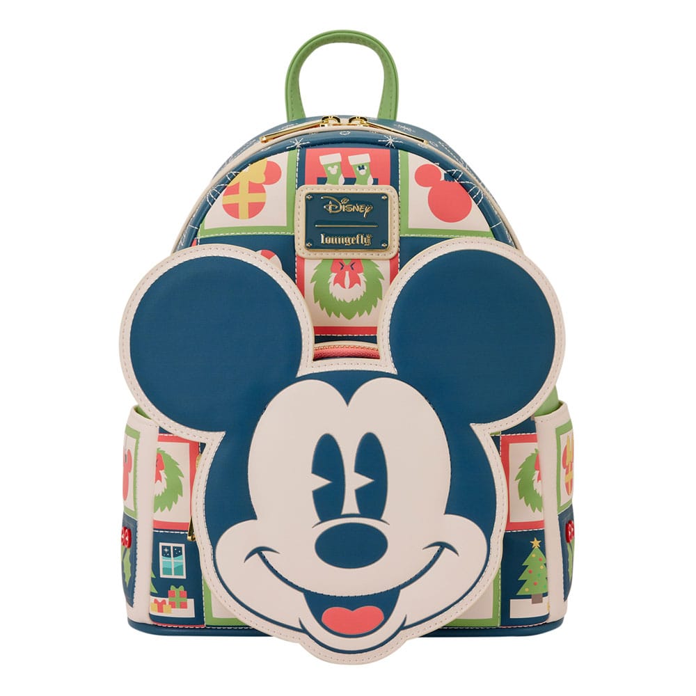 Disney by Loungefly Mini Backpack Mickey and Minnie Holiday - MangaShop.ro