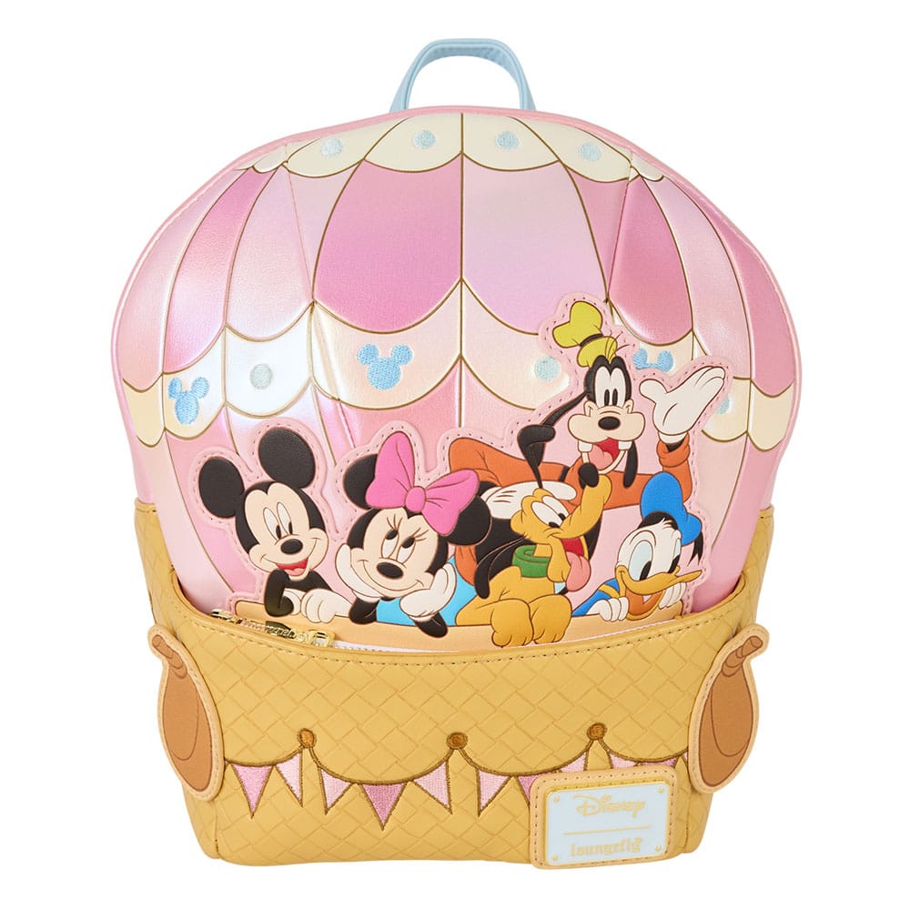 Disney by Loungefly Mini Backpack Mickey & Friends Figural Hot Air Balloon - MangaShop.ro