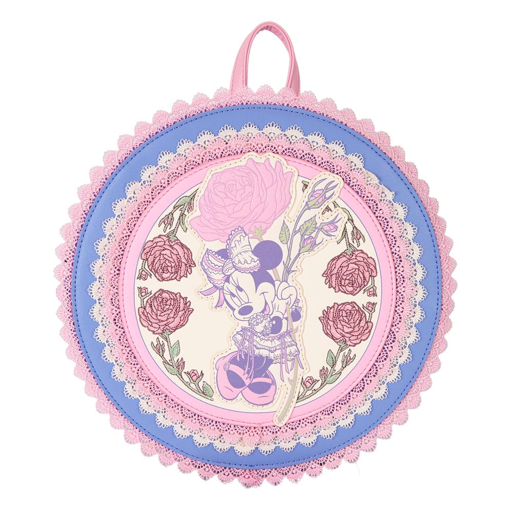 Disney by Loungefly Mini Backpack Minnie Floral and Lace - MangaShop.ro