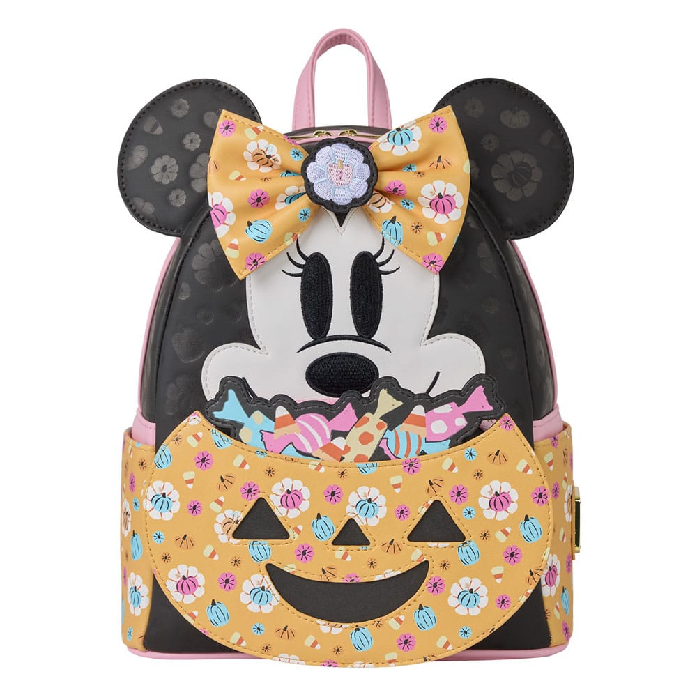 Disney by Loungefly Mini Backpack Minnie Mouse Pumpkin - MangaShop.ro