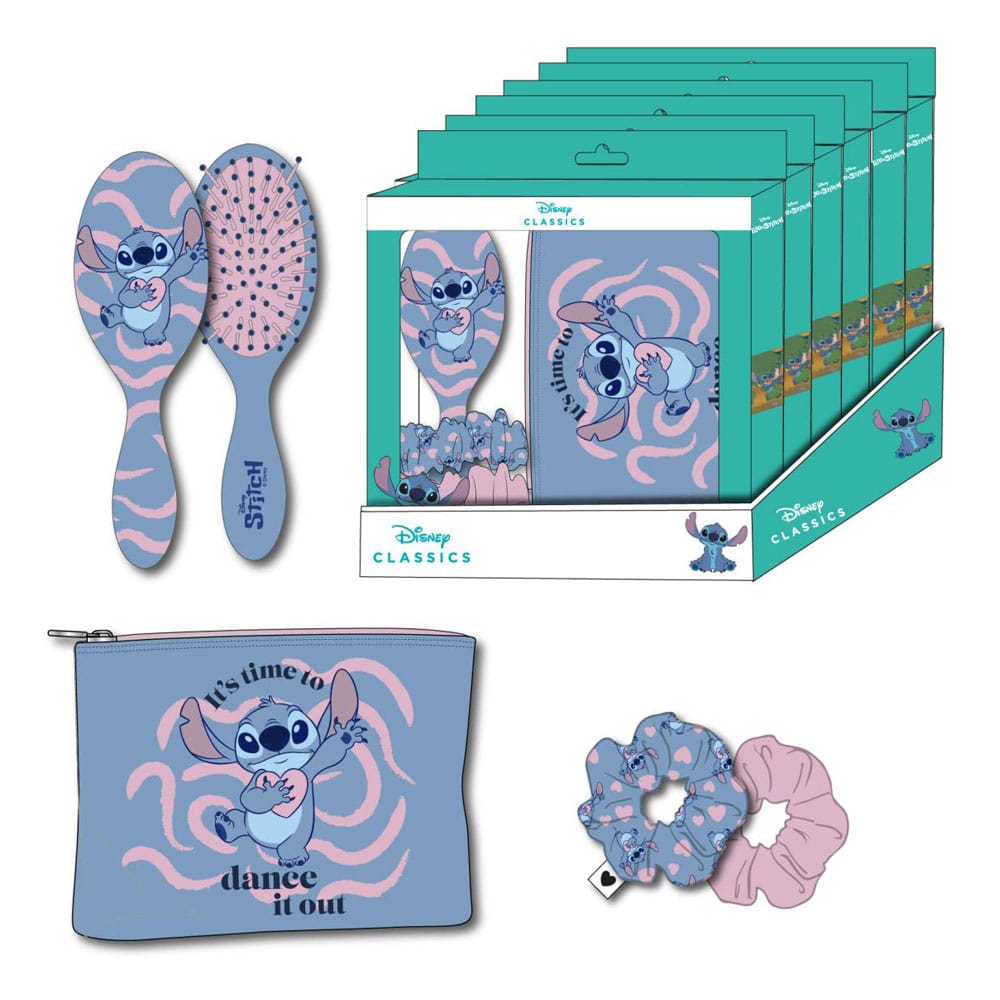 Lilo & Stitch Make Up Bag 3 pack Stitch with Heart - MangaShop.ro