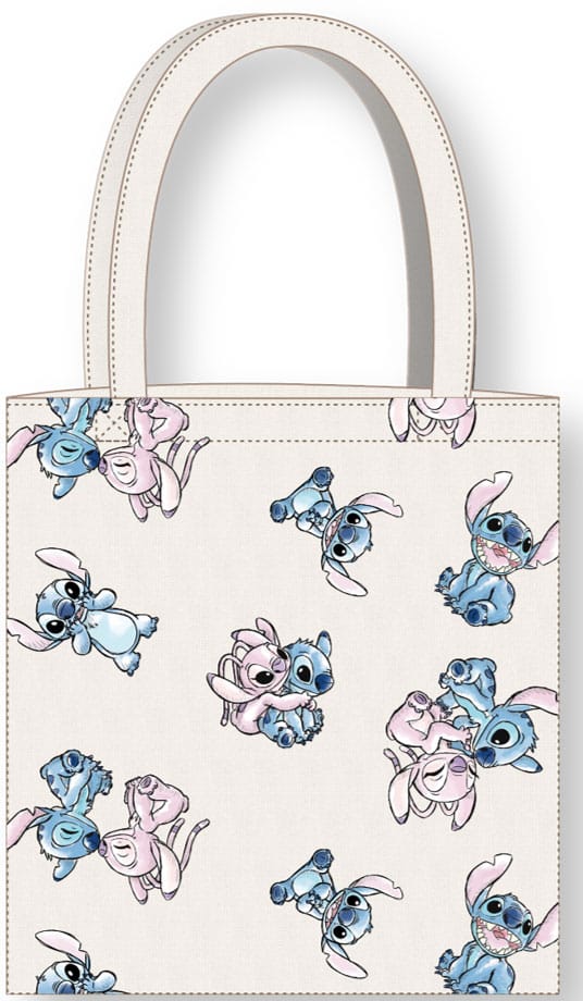 Lilo & Stitch Tote Bag Stitch & Angel Hug - MangaShop.ro