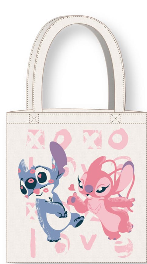 Lilo & Stitch Tote Bag Stitch & Angel Love - MangaShop.ro