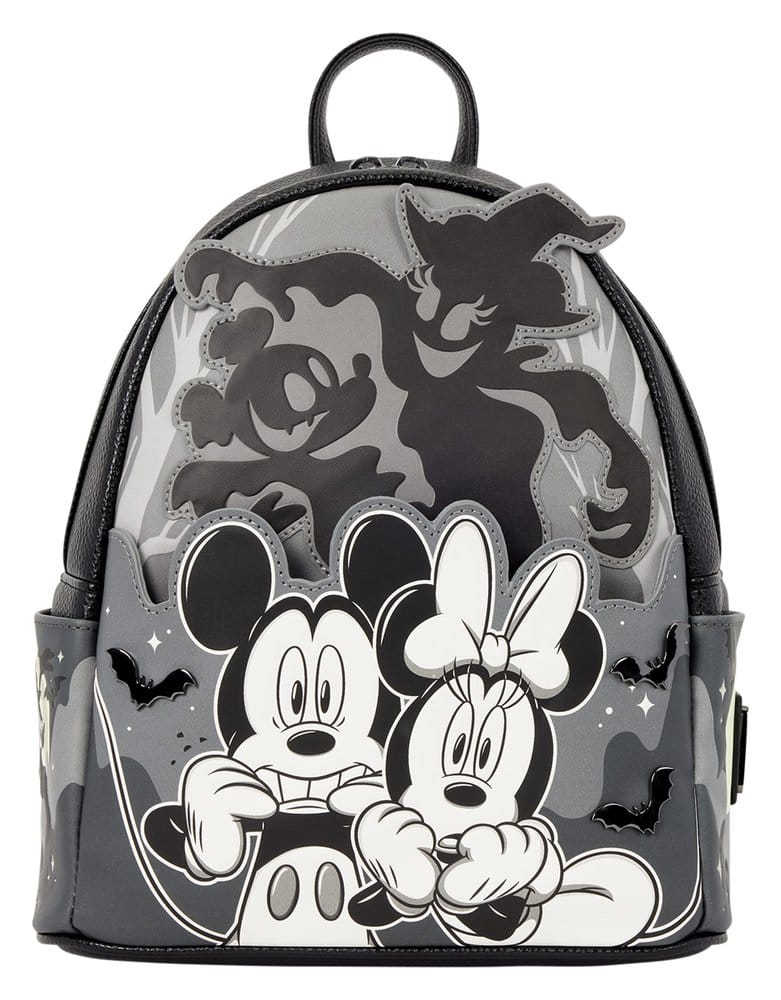Mickey & Minnie by Loungefly Mini Backpack Ghost Light Up Glow - MangaShop.ro