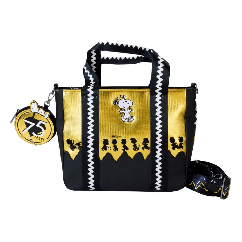 Peanuts by Loungefly Canvas Tote Bag 75th Anniversary - MangaShop.ro