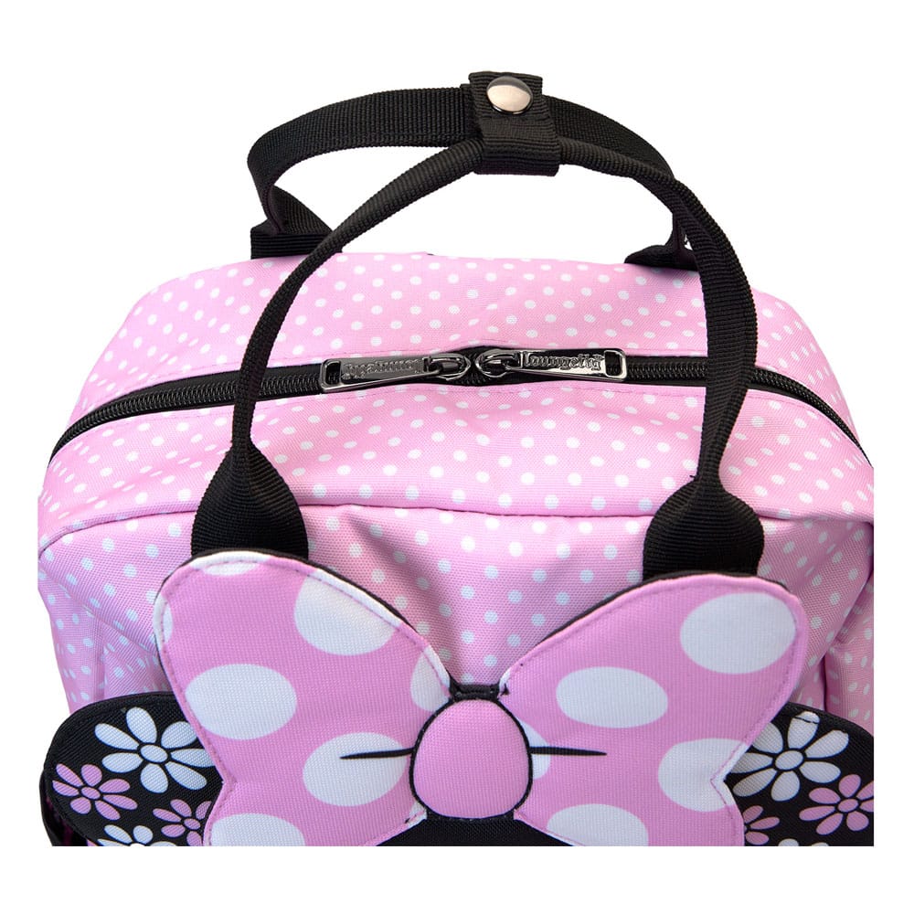 Disney by Loungefly Full-Size Backpack Minnie Floral Rock the Dots - MangaShop.ro