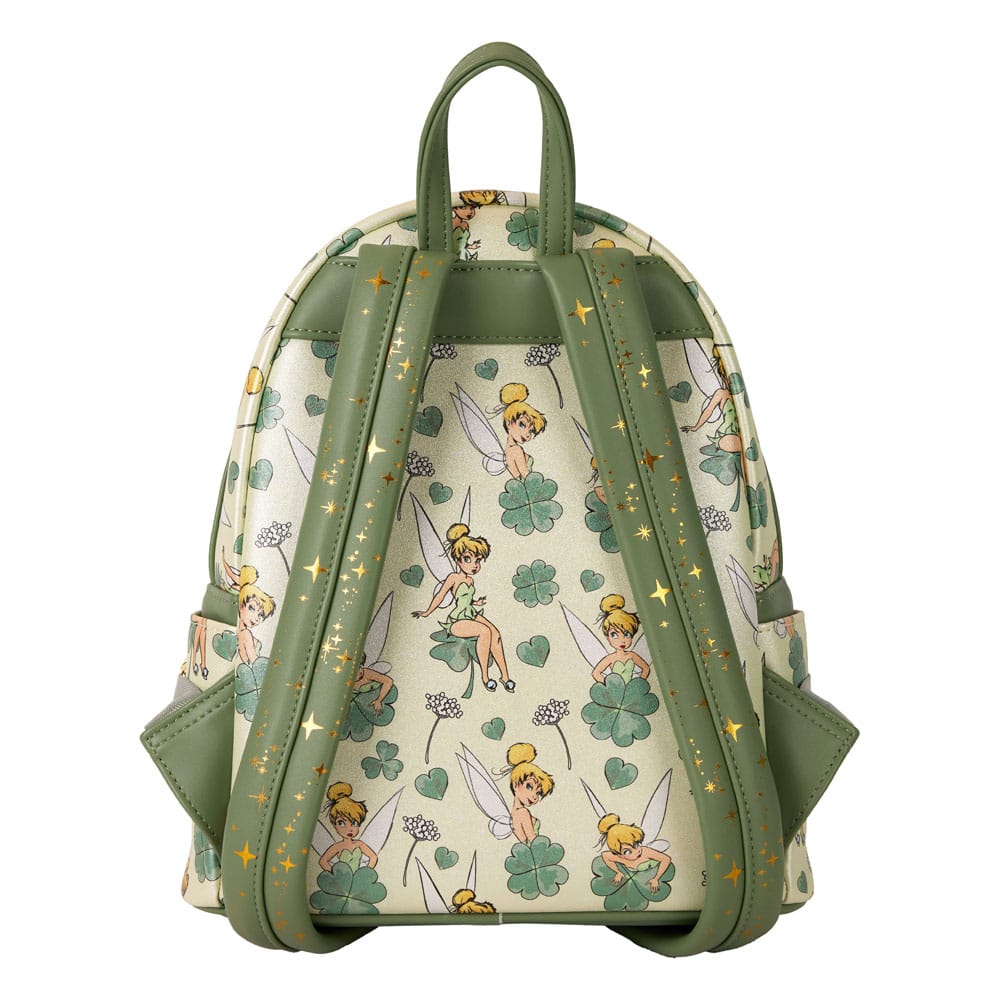 Disney by Loungefly Mini Backpack Tinker Bell 4-Leaf Clover - MangaShop.ro