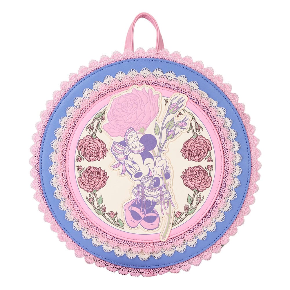 Disney by Loungefly Mini Backpack Minnie Floral and Lace - MangaShop.ro