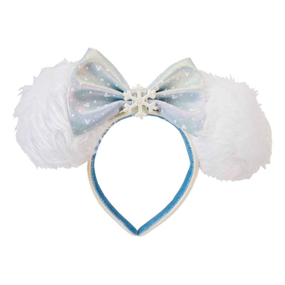 Disney by Loungefly Backpack & Headband Set Mickey & Friends Winter Wonderland AOP - MangaShop.ro