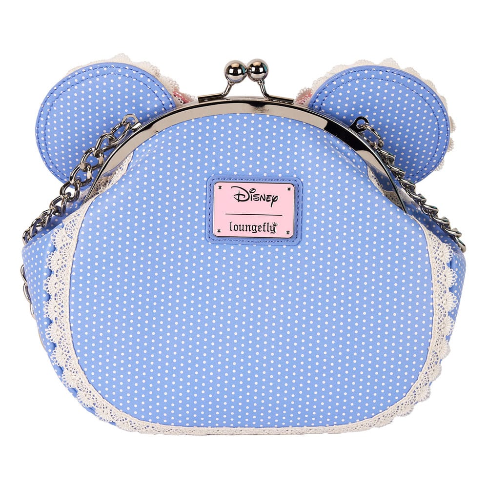 Disney by Loungefly Crossbody Minnie Floral and Lace Kisslock - MangaShop.ro