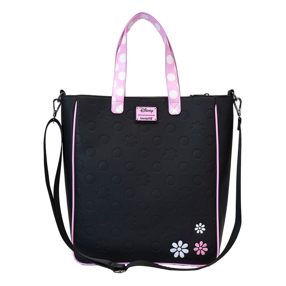 Disney by Loungefly Crossbody with Coin Bag Minnie Floral Rock the Dots - MangaShop.ro