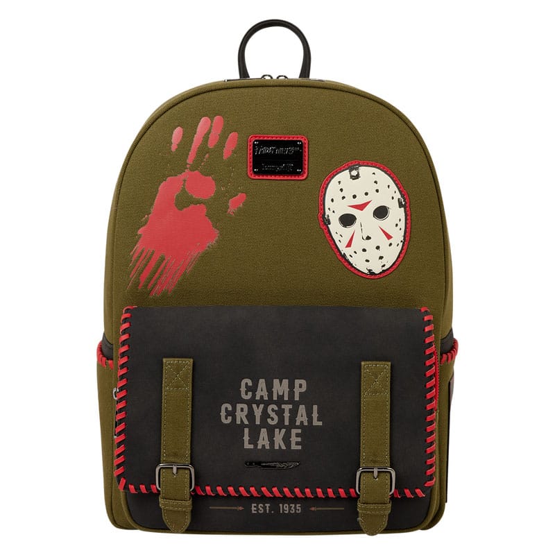 Warner Bros by Loungefly Full-Size Backpack Friday the 13th - MangaShop.ro