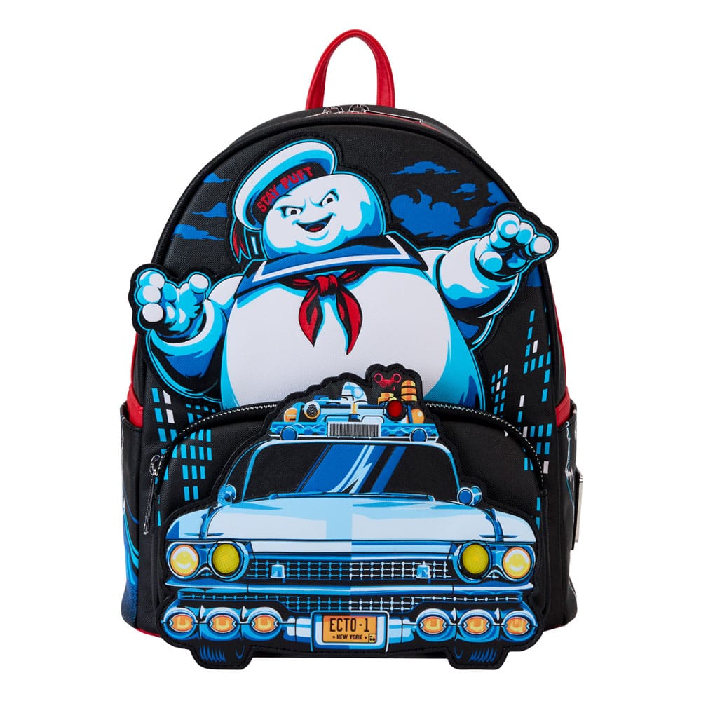 Ghostbusters by Loungefly Mini Backpack Stay Puff Chasing - MangaShop.ro