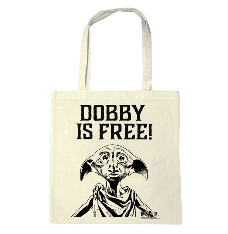 Harry Potter Tote Bag Dobby Is Free - MangaShop.ro