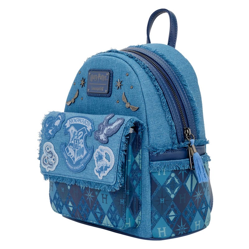Warner Bros by Loungefly Mini Backpack Denim Harry Potter - MangaShop.ro