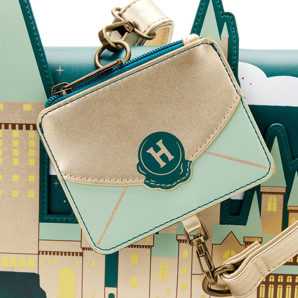 Harry Potter by Loungefly Crossbody Golden Hogwarts - MangaShop.ro