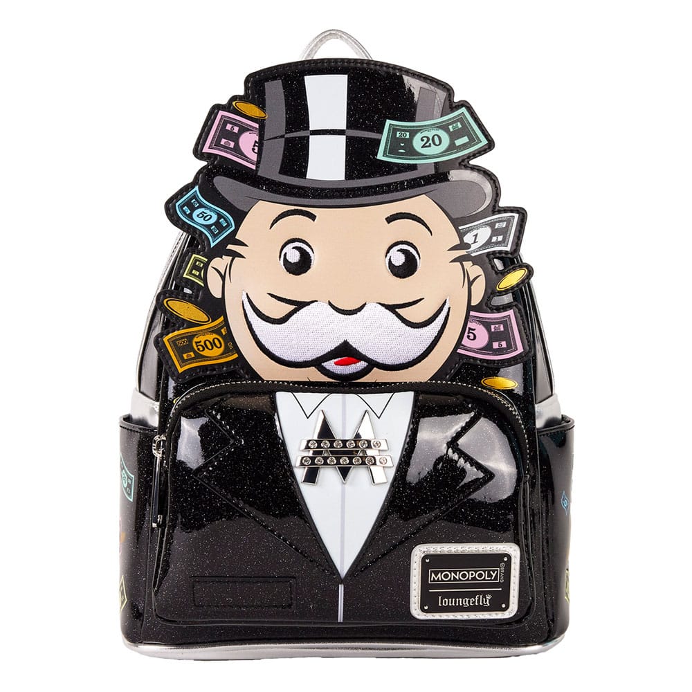 Hasbro by Loungefly Mini Backpack Monopoly Pennybags - MangaShop.ro