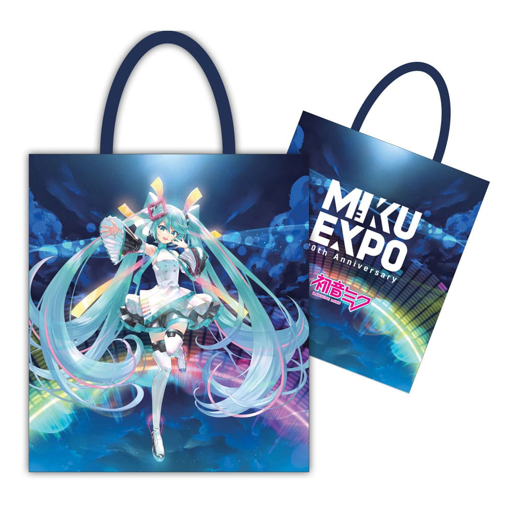 Hatsune Miku Tote Bag Miku Expo 10th Anniversary Art by Kei Ver. Limited Edition - MangaShop.ro