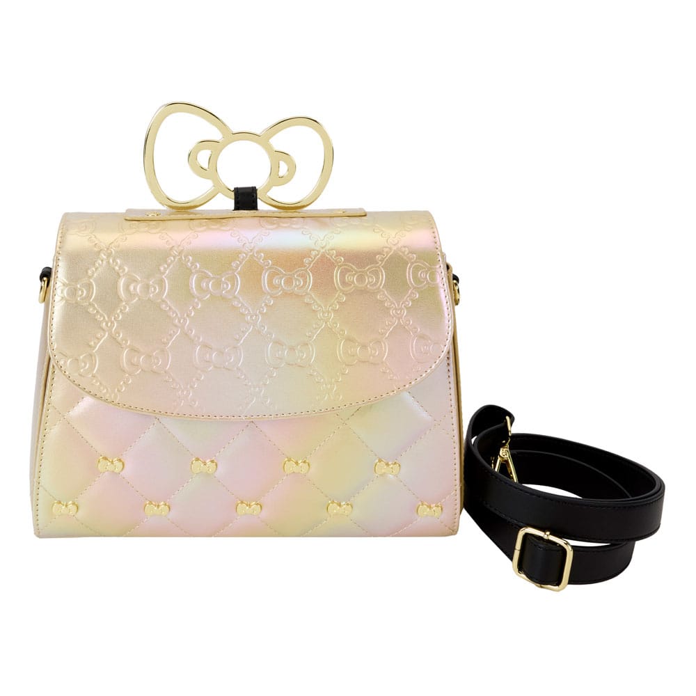 Hello Kitty by Loungefly Crossbody Bag 50th Anniversary Gold - MangaShop.ro