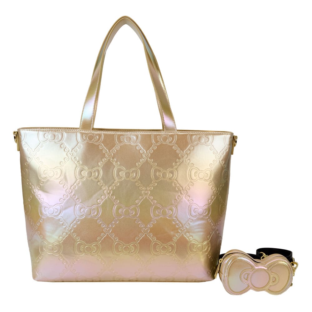 Hello Kitty by Loungefly Tote Bag 50th Anniversary Gold - MangaShop.ro