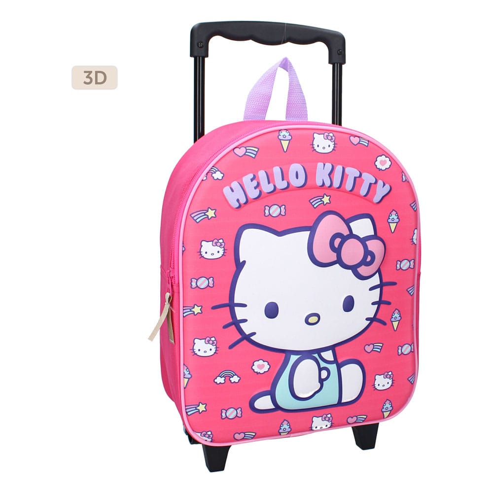 Hello Kitty Trolley 3D Backpack Another Dimension 32 cm - MangaShop.ro