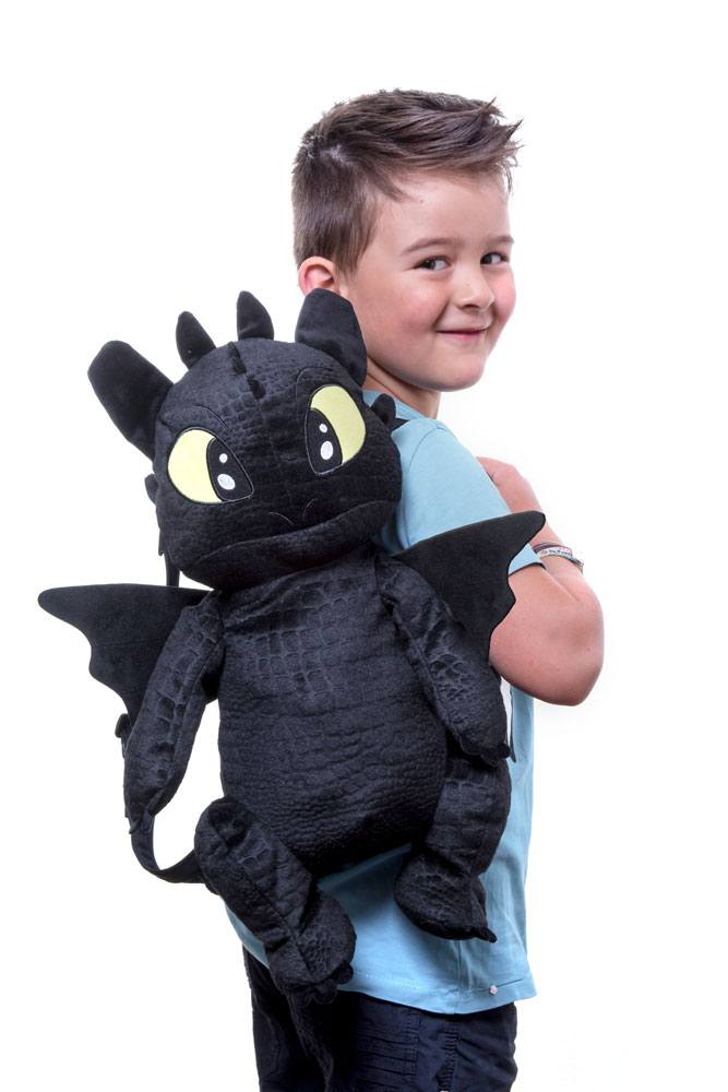 How to Train Your Dragon 3 Plush Backpack Toothless - MangaShop.ro