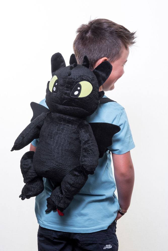 How to Train Your Dragon 3 Plush Backpack Toothless - MangaShop.ro