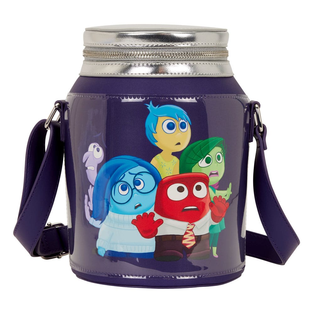 Disney/Pixar by Loungefly Crossbody Inside Out 2 Figural Jar - MangaShop.ro