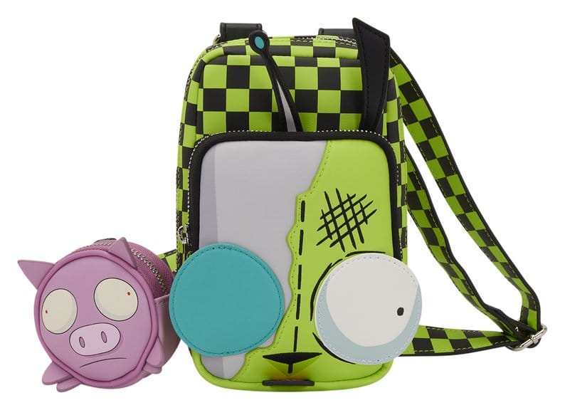 Nickelodeon by Loungefly Crossbody Invader Zim Gir Cellphone - MangaShop.ro