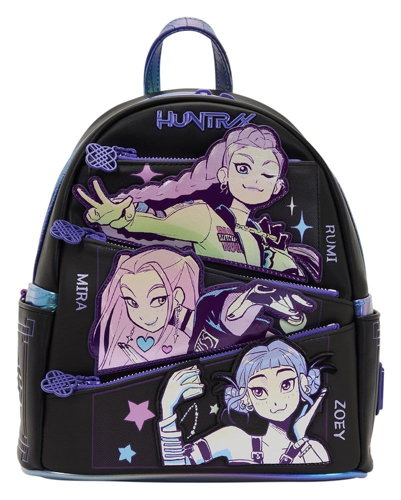 KPop Demon Hunters by Loungefly Mini Backpack Huntrix - MangaShop.ro